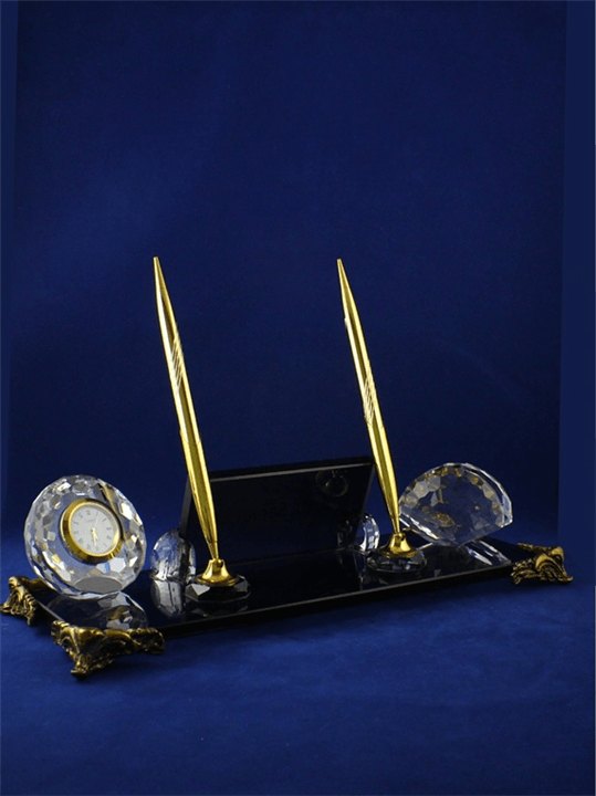 Nur Plaket NP-192 kodlu masaüstü ürün, 9 × 30 cm