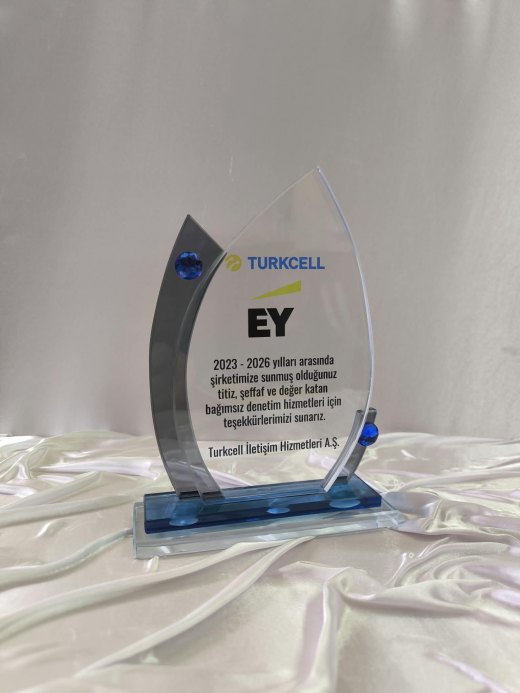 Nur Plaket NP-188 kodlu masaüstü ürün, 9 × 13 cm