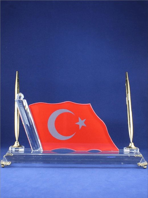 Nur Plaket NP-196 kodlu masaüstü ürün, 15 × 25 cm