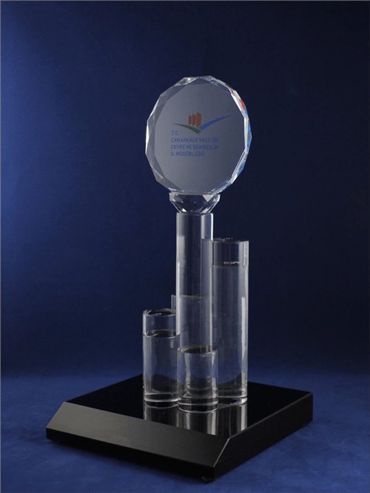 Nur Plaket NP-001 kodlu plaket, 14,5 × 27 cm