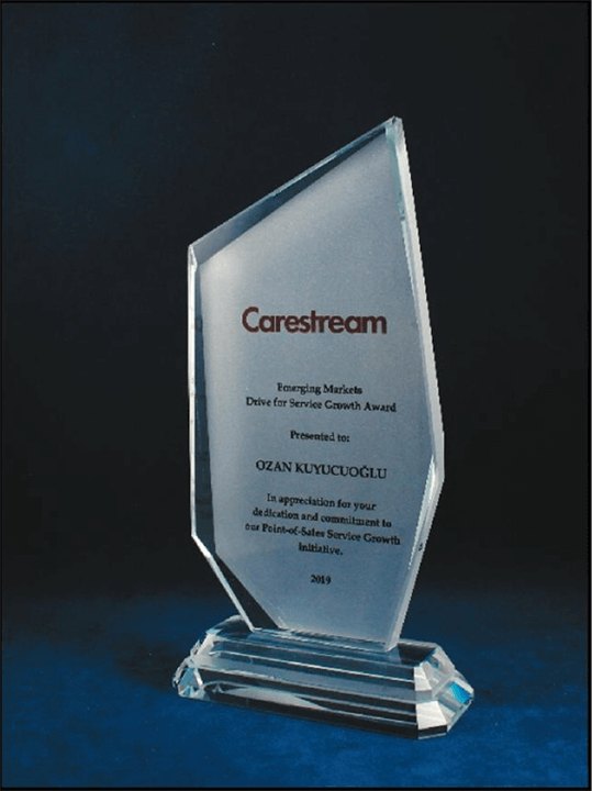 Nur Plaket NP-036 kodlu plaket, 22 × 11,5 cm