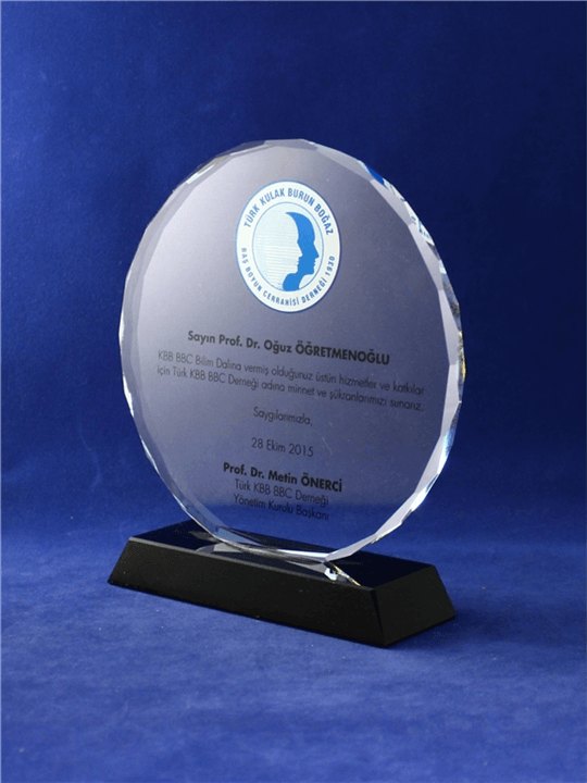 Nur Plaket NP-047 kodlu plaket, 15,5 × 17,5 cm