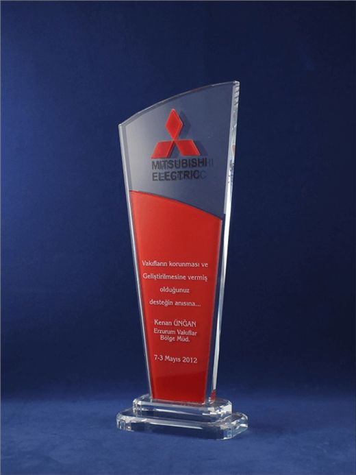 Nur Plaket NP-005 kodlu plaket, 23 × 9 cm