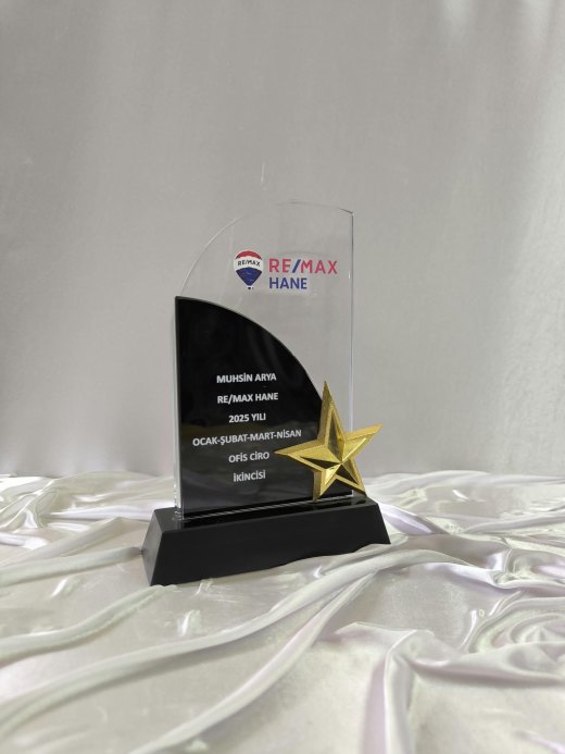 Nur Plaket NP-019 kodlu plaket, 10 × 14 cm / 11 × 18,5 cm / 12 × 21,5 cm