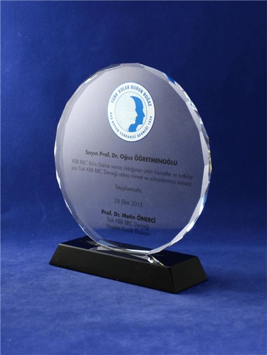 Nur Plaket NP-047 kodlu plaket, 15,5 × 17,5 cm