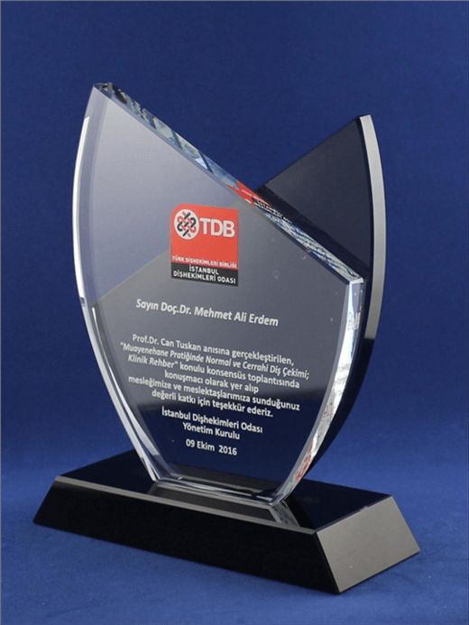 Nur Plaket NP-069 kodlu plaket, 13,5 × 16 cm