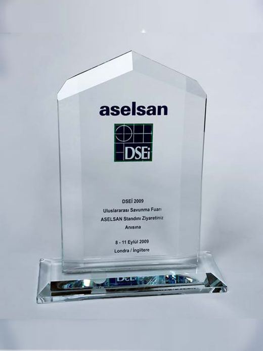 Nur Plaket NP-108 kodlu plaket, 16 × 21 cm