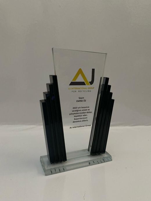 Nur Plaket NP-133 kodlu plaket