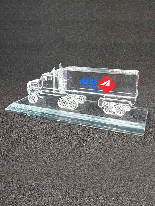 Nur Plaket NP-153 kodlu 3 boyutlu ürün, 7 × 22 cm