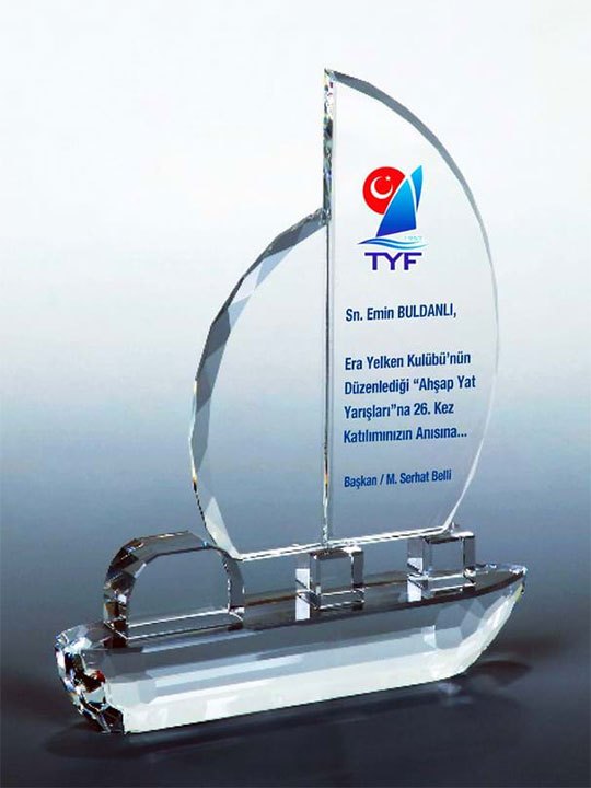 Nur Plaket NP-160 kodlu 3 boyutlu ürün, 15 × 19 cm
