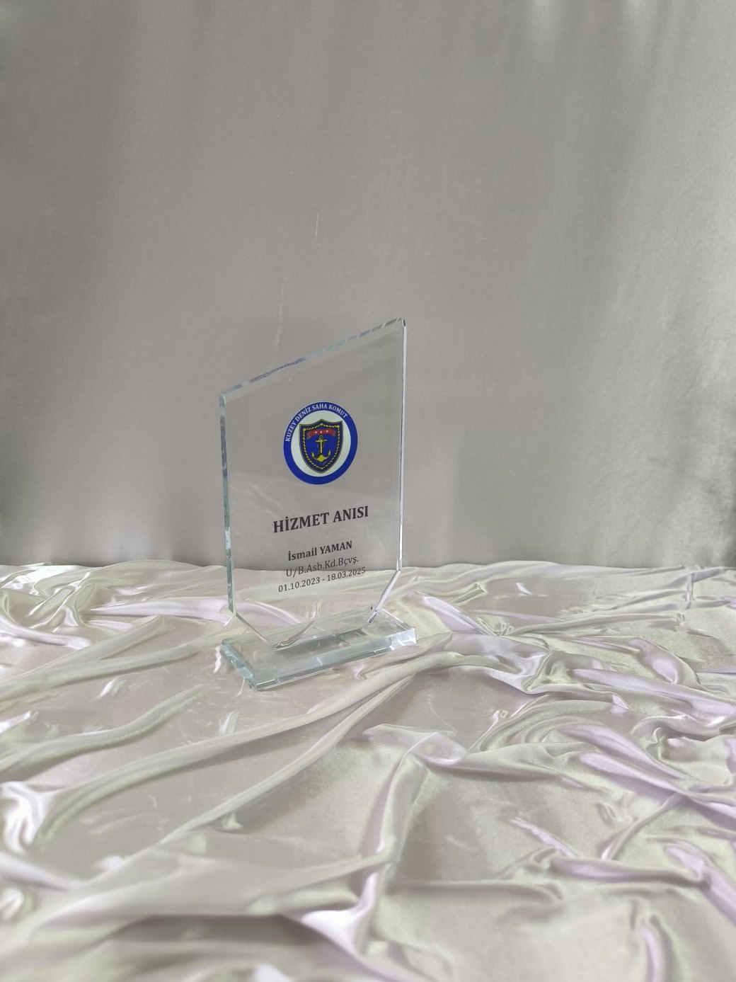 Nur Plaket NP-219 kodlu 3 boyutlu ürün, 20 x 11 cm
