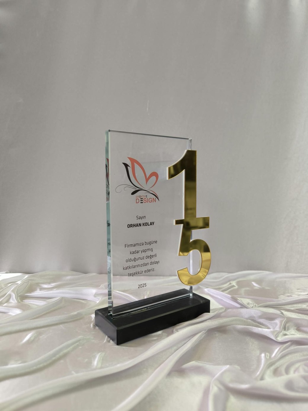 Nur Plaket NP-263 kodlu 3 boyutlu ürün, 12,5 x 19 cm