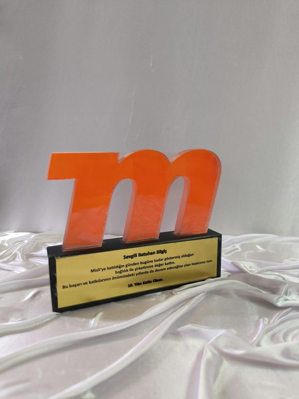 Nur Plaket NP-266 kodlu 3 boyutlu ürün, 14 x 17 cm