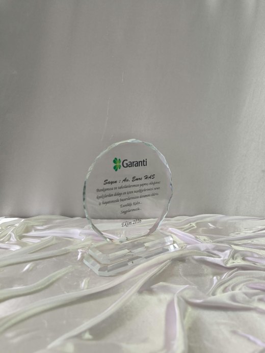 Nur Plaket NP-212 kodlu 3 boyutlu ürün, 15 x 13 cm