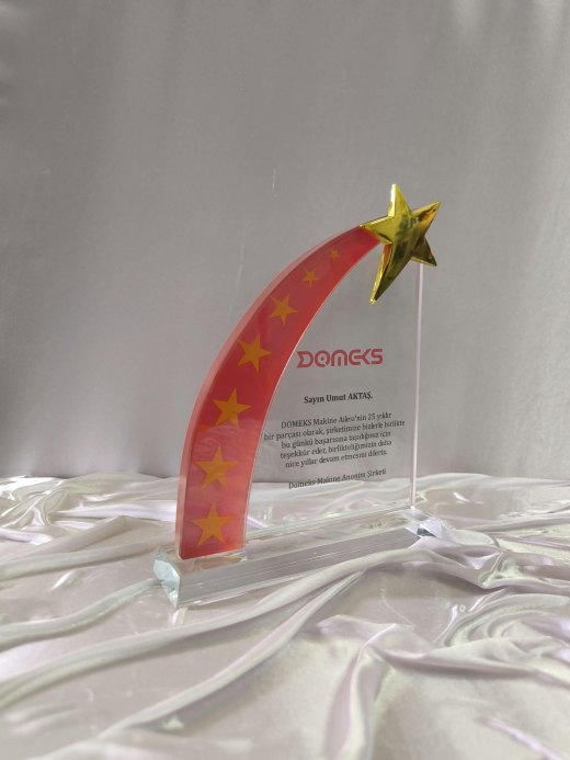Nur Plaket NP-224 kodlu 3 boyutlu ürün, 17,5 x 21 cm