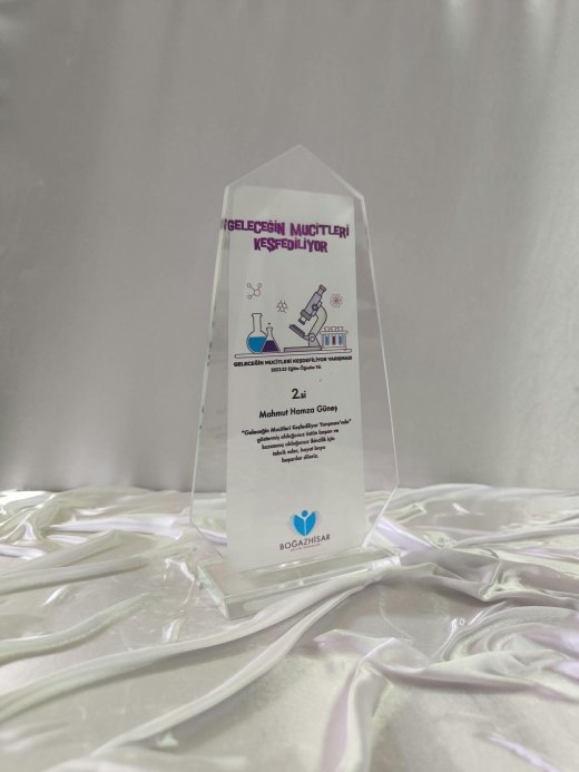 Nur Plaket NP-225 kodlu 3 boyutlu ürün, 24 x 13 cm