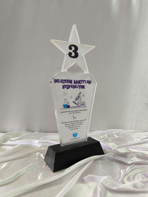 Nur Plaket NP-226 kodlu 3 boyutlu ürün, 26 x 10 cm