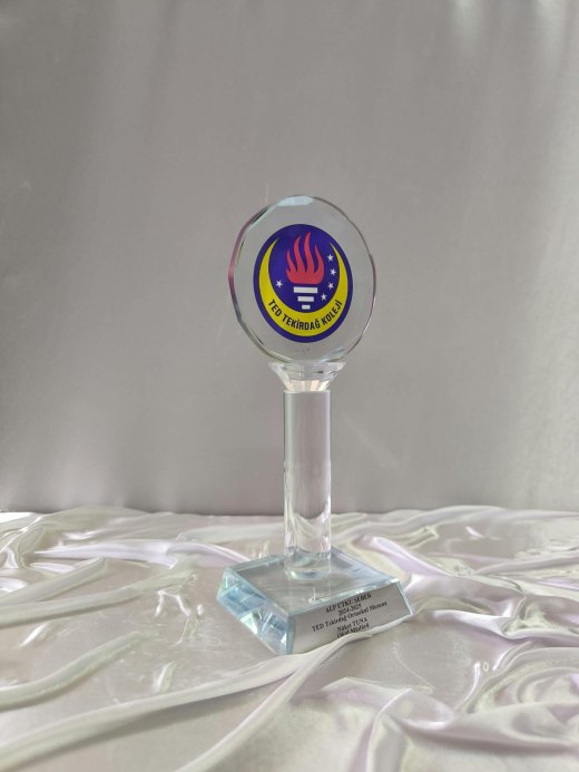Nur Plaket NP-240 kodlu 3 boyutlu ürün, 21,5 x 8 cm