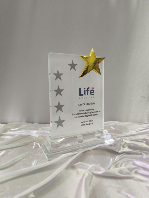 Nur Plaket NP-244 kodlu 3 boyutlu ürün, 21 x 15 cm