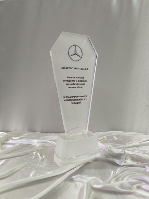 Nur Plaket NP-248 kodlu 3 boyutlu ürün, 25 x 10 cm